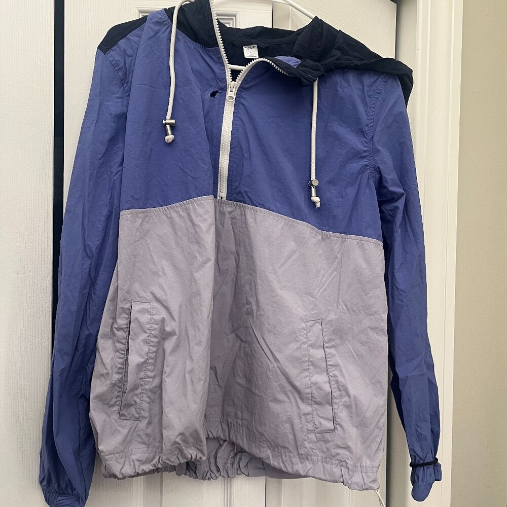 Old Navy Raincoat Quarterzip L